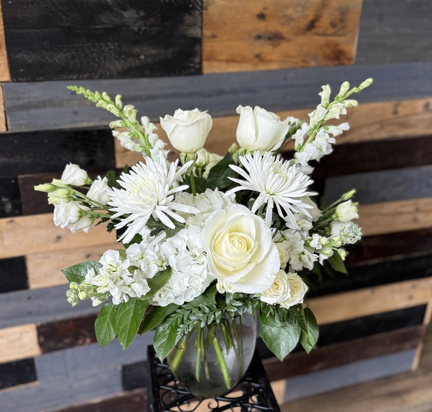 The Chris from Roxie's Florist in Burlington, NC