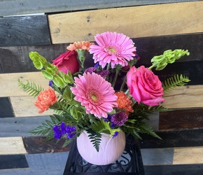 Pink Tulip Arrangement