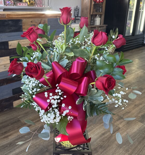Dozen Roses from Roxie's Florist in Burlington, NC
