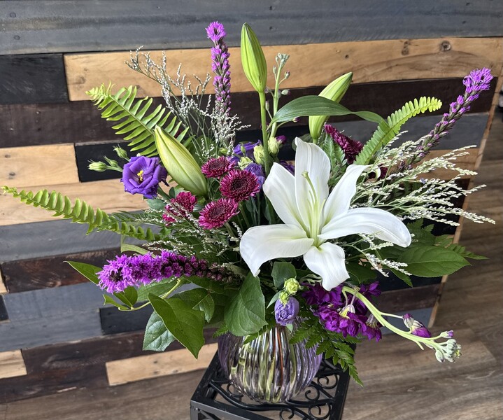 Purple Majesty from Roxie's Florist in Burlington, NC